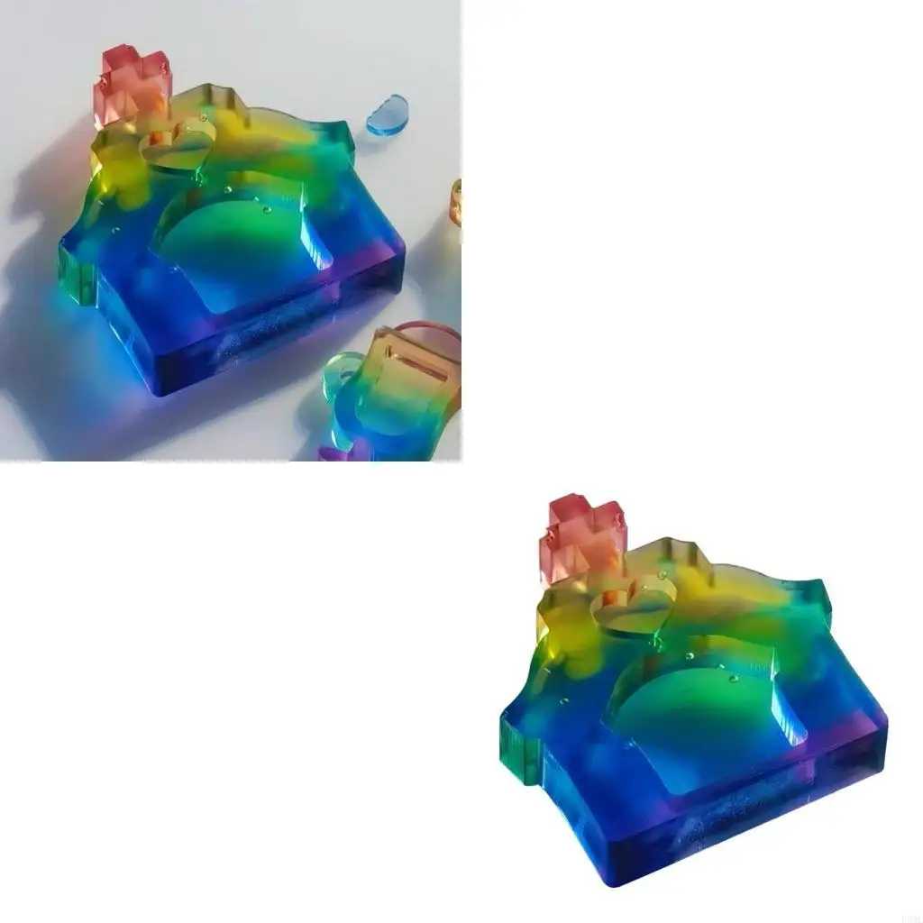 

R3MC Silicone Mold Love Church Mold Epoxy Casting Mold for Handmade Craft