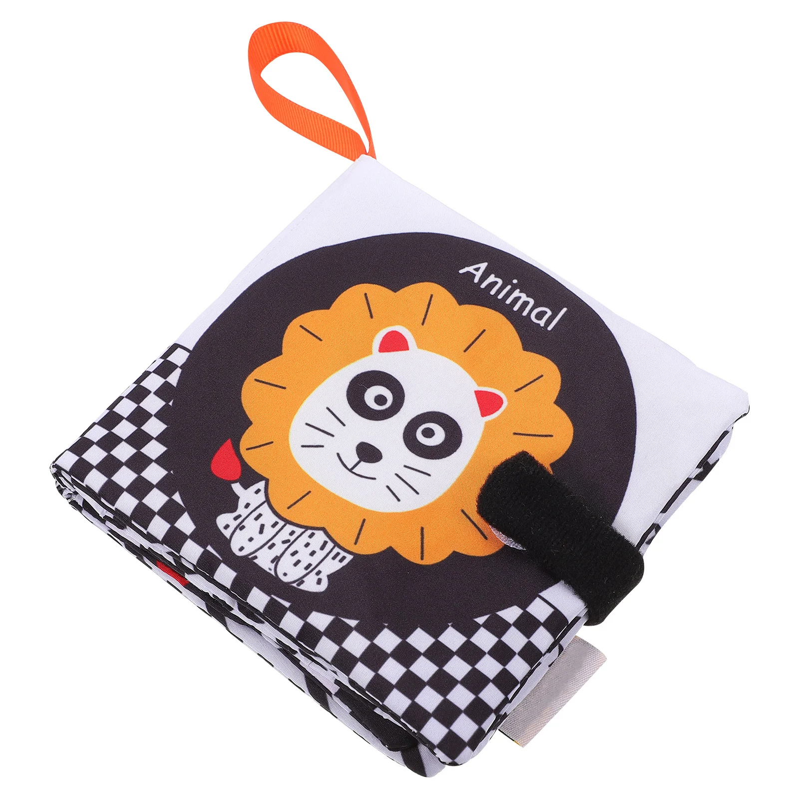 Książeczka dla niemowląt z materiału, wielokrotnego użytku, edukacyjna zabawka sensoryczna, wspomagająca rozwój, wczesna nauka dla dzieci, trening poznawczy.