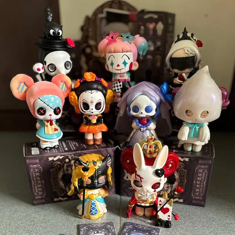 Nowy Kasa I'M Not A Villain Series Blind Box Urocza figurka anime Ładny model kolekcjonerski Kawaii Mystery Box Zabawka Prezenty urodzinowe dla dzieci