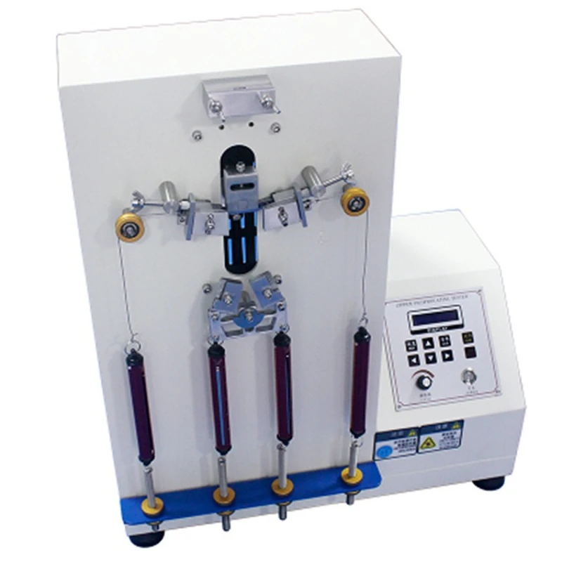 

Zipper reciprocating testing machine, clothing bag box zipper durable round-trip life testing device