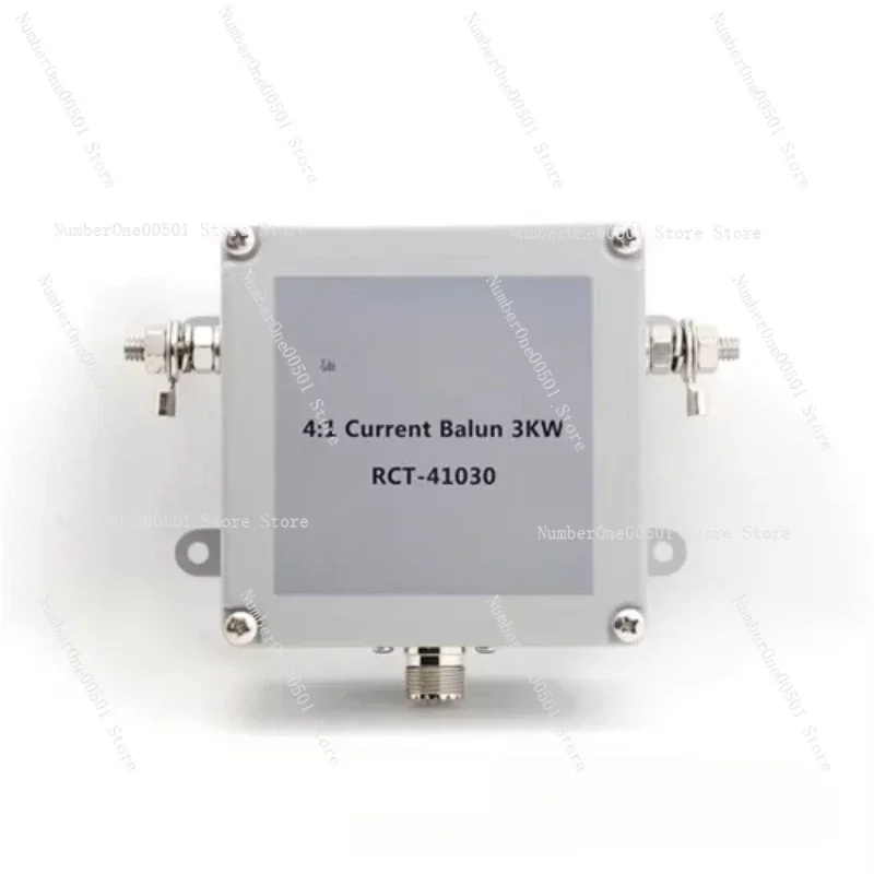 RCT-41030 4:1 3kW Balun HF هوائي Balun الحالي لراديو الموجات القصيرة 3kW تصنيف الطاقة