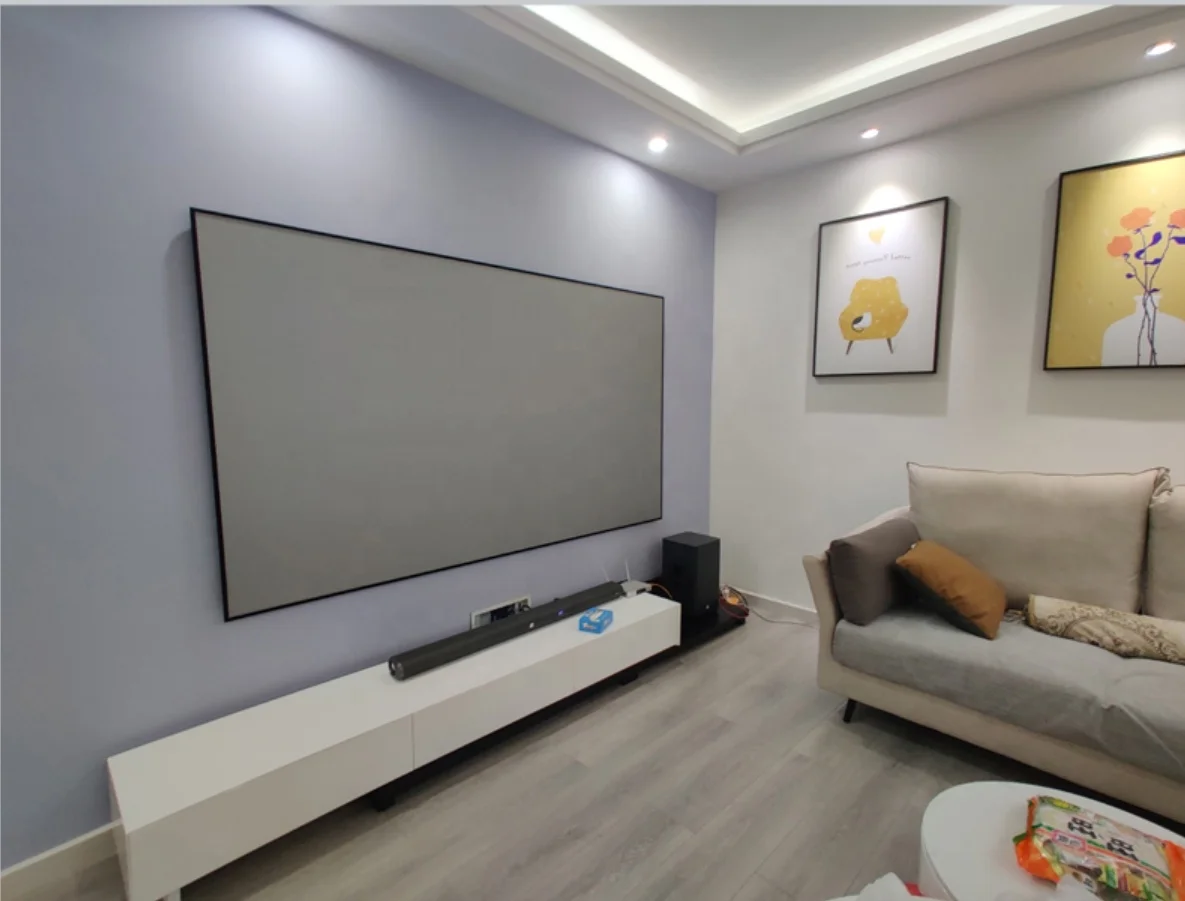 130 Inch Alr Screen for 4k Ust Projector, Alr Projector Screen 130 Inch