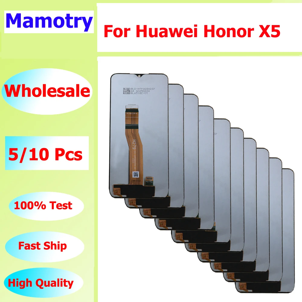 

Оптовая продажа, 5/10 шт./лот для Huawei Honor X5, сенсорный ЖК-дисплей в сборе VNA-LX2