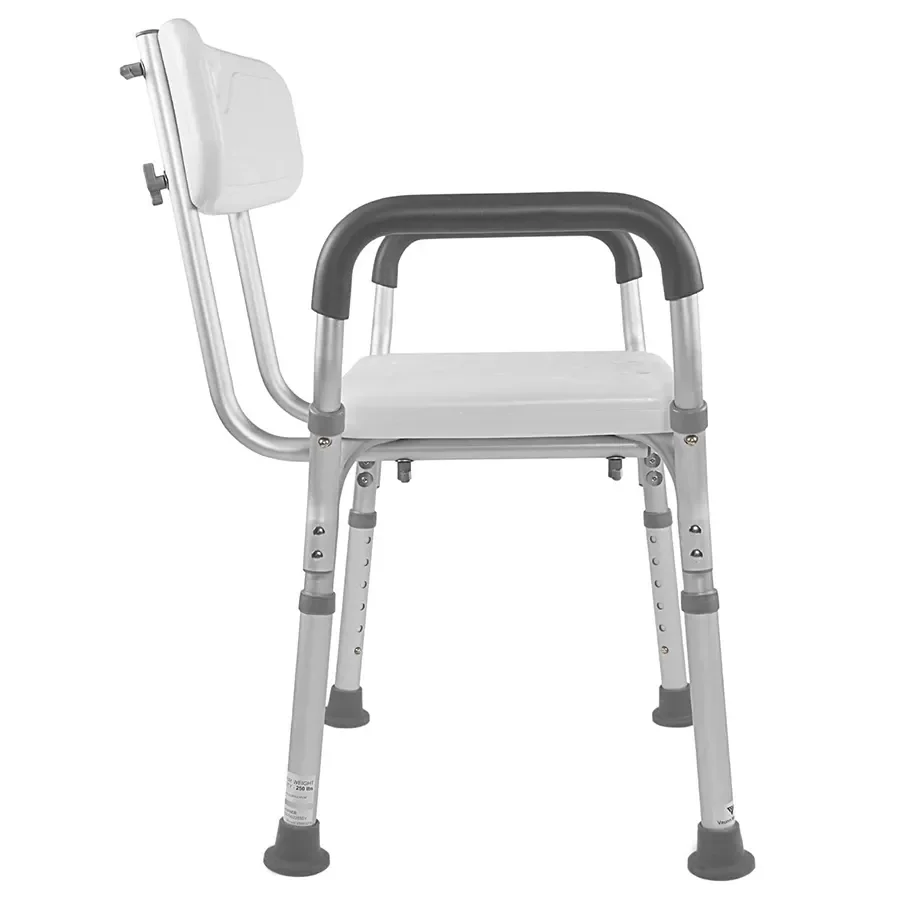 

New Anti-Slip Light Weight Aluminum Elderly Shower Stool Bathroom Chairs and Stools Shower Chair