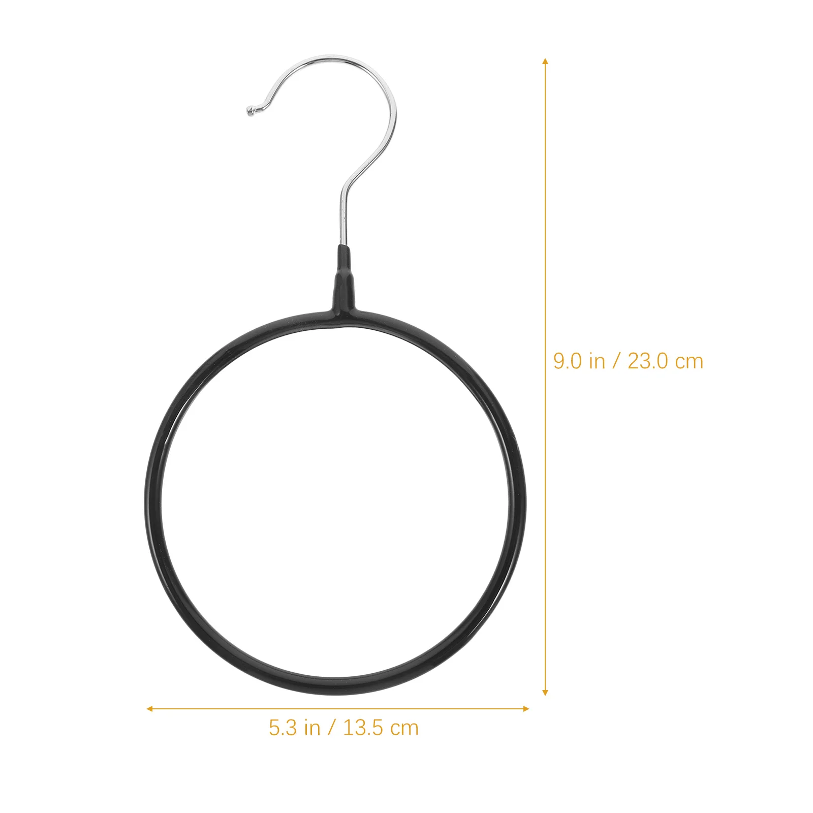 

10Pcs Hanging Scarf Organizer Sturdy Scarf Hangers for Wardrobe Closet Tie Belt Shawl Storage Home Supplies Neckties Hanger