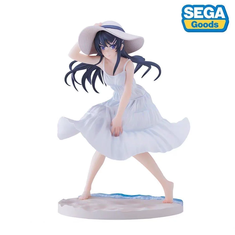 Auf Lager Original SEGA Luminasta Sakurajima Mai Koga Tomoe Kawaii Anime Figur Pvc Sammeln Spielzeug Urlaub Geschenke Dekoration Puppe