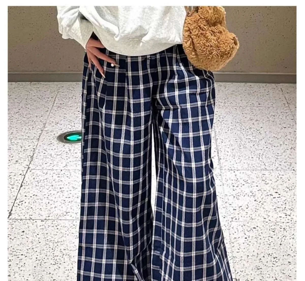 Calças de perna larga ginásio das mulheres inverno grosso pelúcia velo-forrado dupla face forro flacidez pijamas pesados com nervuras calças aconchegantes