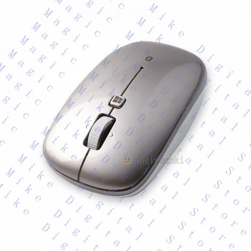 H Wireless Bluetooth Mouse for Logitech M557 Toshiba Custom Champagne Gold