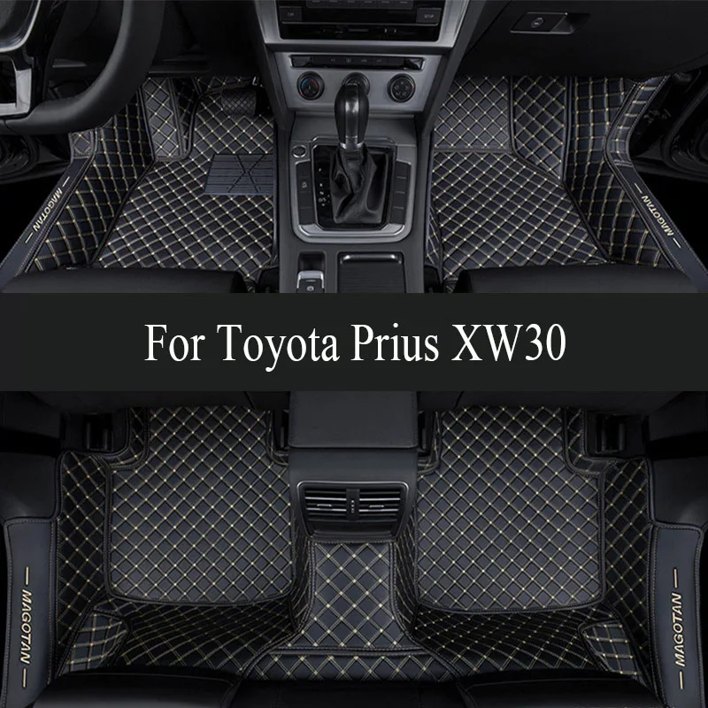 

Car Floor Mats For Toyota Prius XW30 2010~2015 7seat Waterproof Tapete Automotivo Para Carro Car Mats Fully Set Car trunk mat