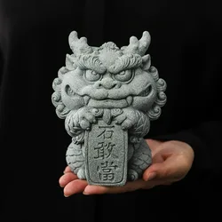Shigandang Crafts Cement Mold Chinese Folklore Patron Saint Shigandang Plaster Silicone Molds Door God Ornaments Concrete Mold