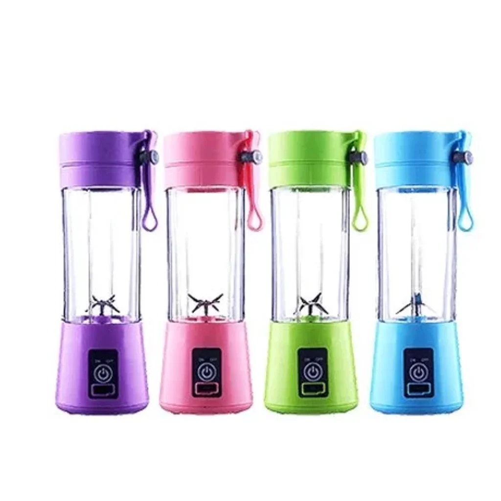 Portable Mini Blender for Shakes and Smoothies Rechargeable USB 380ML Traveling Fruit Juicer Cup Hand Fruit Blender Juicing Cup