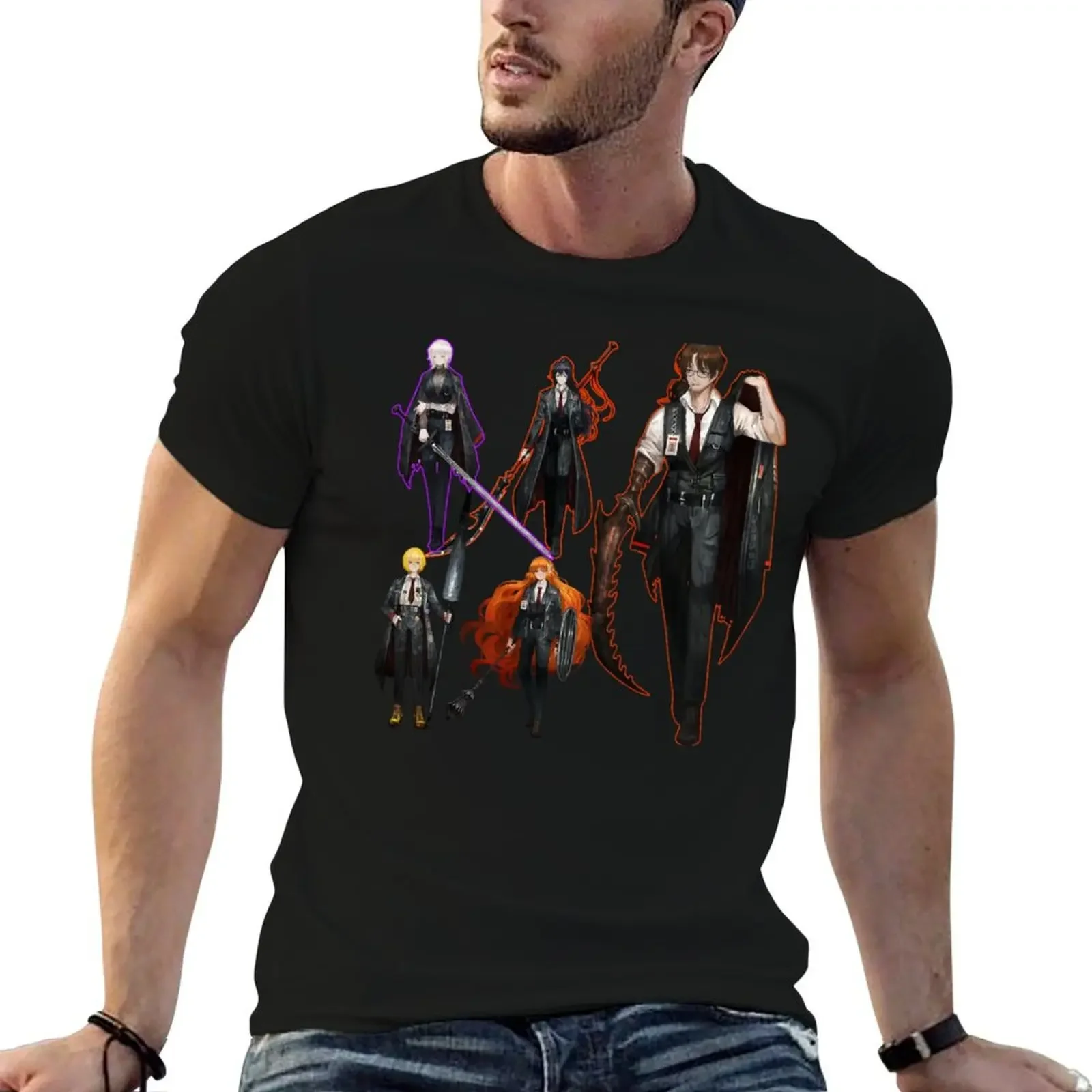 

limbus companylimbus companylimbus companylimbus company T-Shirt anime vintage graphic tee fitted t shirts for men