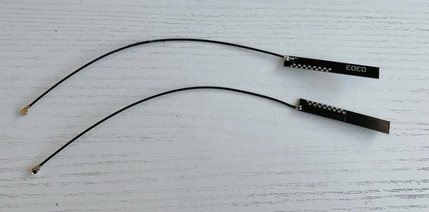 2pcs 2.4GHz 4dBi Long Range Omnidirectional PCB Antenna, IPEX1 Connector for FPV RC FrSky Jumper X8R R8 L9R FUTABA JR Receiver