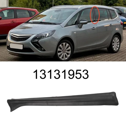 Для OPEL ZAFIRA B / Vauxhall ZAFIRA B 2005-2015: Резиновая накладка на центральную стойку автомобиля, номера OEM: 13131953, 13131954. Аксессуары.