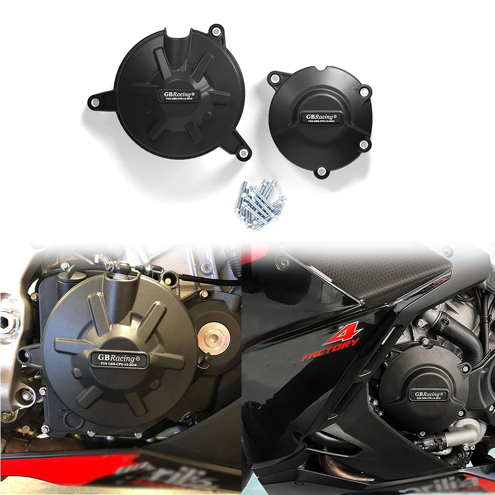 

For aprilia RSV4 TUONO V4 2021-2024 2023 Motorcycles Engine cover Protection case for GB Racing Engine Covers Protectors