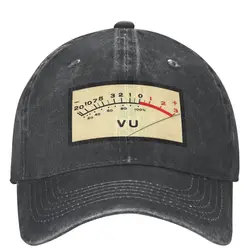 Retro Vu Meter For Audio Technicians And Sound Engineers Baseball Cap Outdoor Sport Trucker Dad Hat Couple Baseball Caps