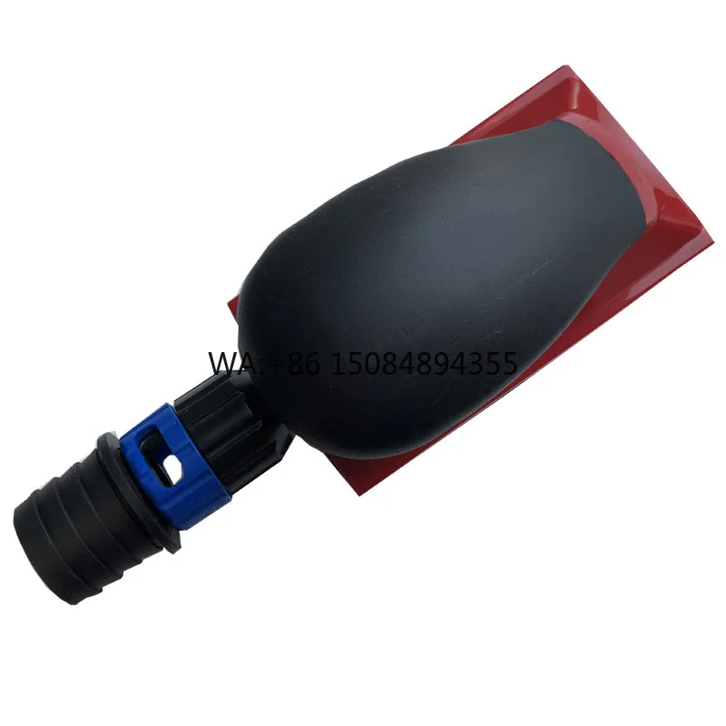 Vacuum Cleaner Grinding Head Hand Held of Sander Machine Dry Grinder Hand Push Plate Manual Polishing Abrasive Tools 70*125mm