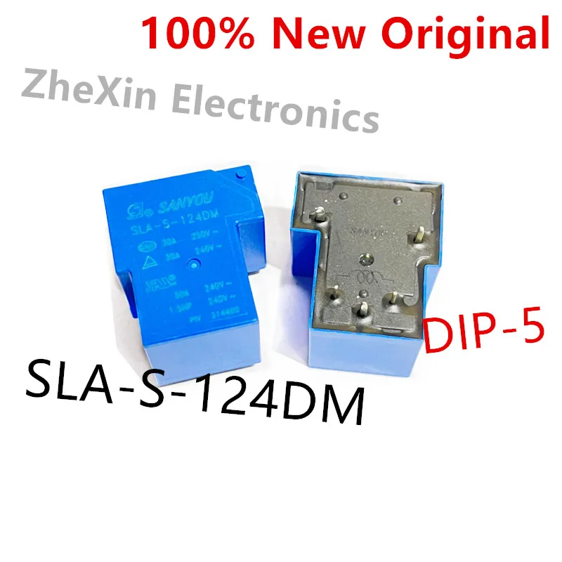 5-10PCS/Lot   SLA-S-124DM 、SLA-S-112DM 、SLA-S-105DM   DIP-5   30A   New Original Power Relay