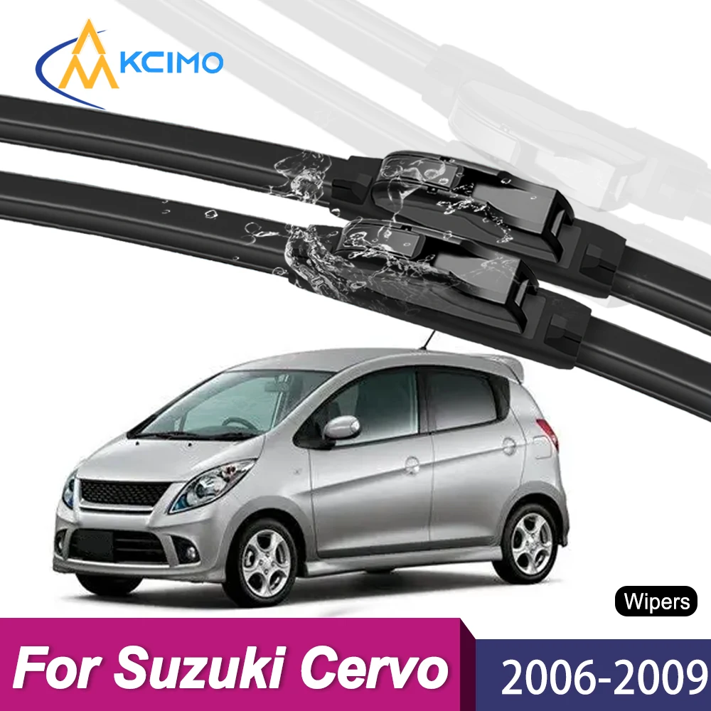 

Premium Hybrid Wiper Blades For Suzuki Cervo HG21S 2006-2009 Smooth Quiet Front Windshield Wiper Set