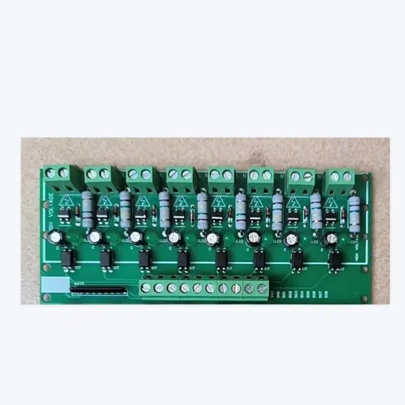 8-channel 220V Optocoupler Isolation Module / 220V Detection Module / Mains Detection / Detection of Power / New Version