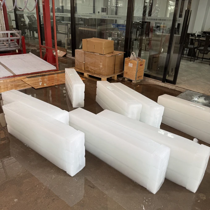 Commercial 3 Ton Block Ice Making Machine Water Cooling Industrial Use Ice Block Machine