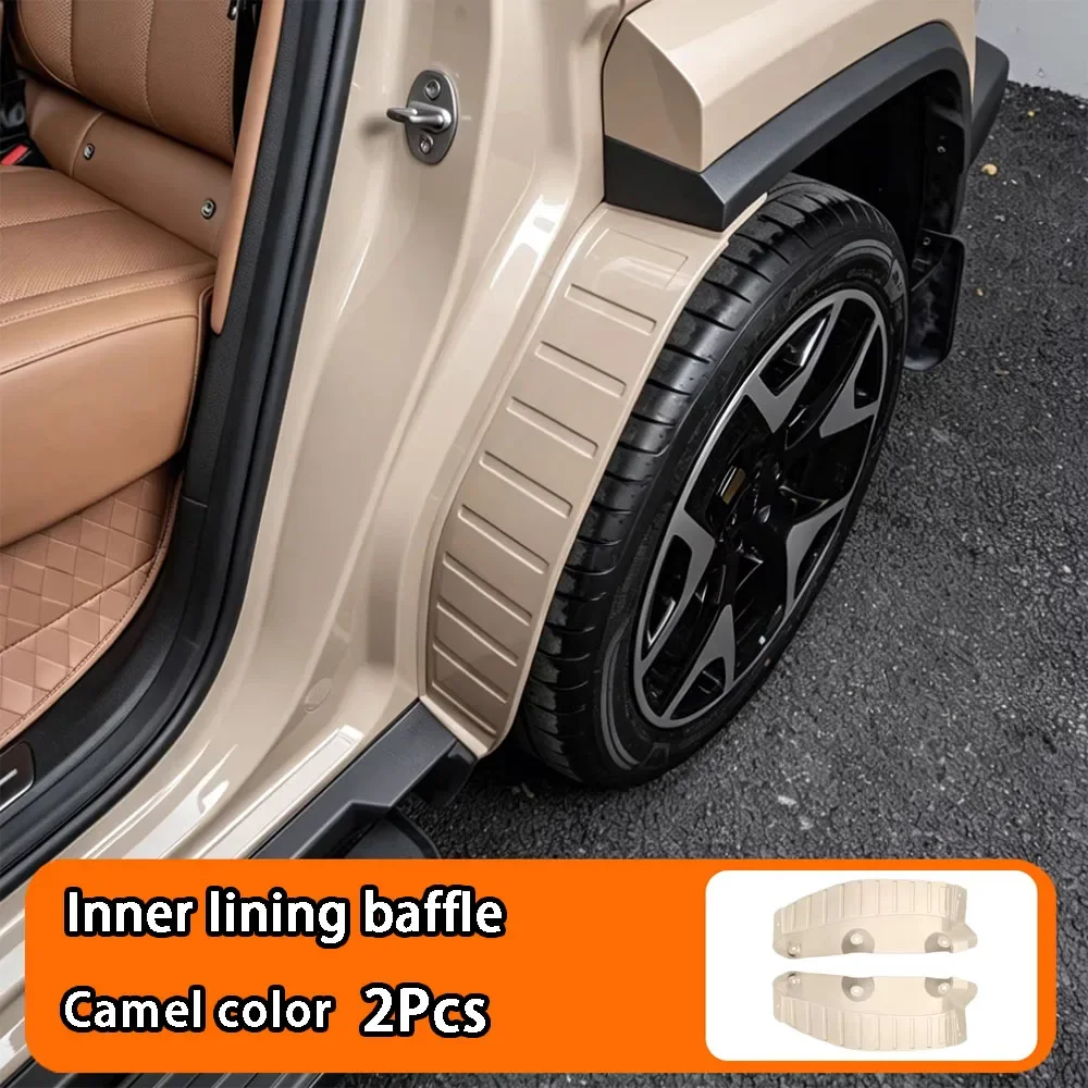 For Chery ICAR V27 2026+ Car Accessories: Front and Rear Mud Flaps, Mudguards, Scuff Plates, and Splash Guards