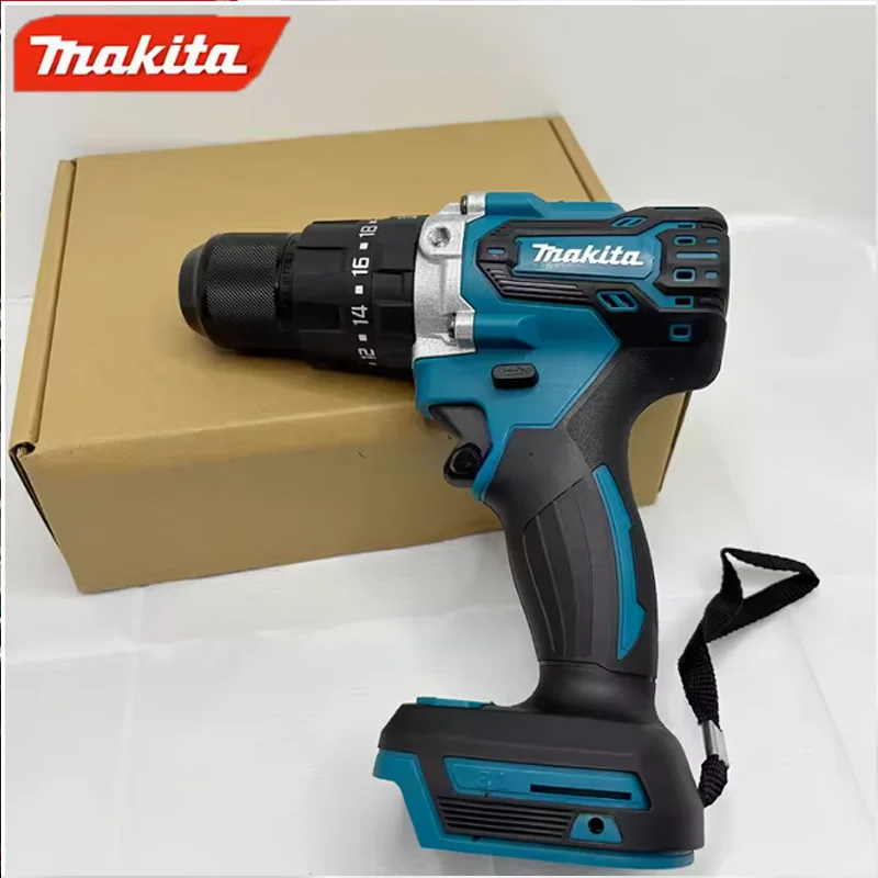 🐉 Makita DDF487 Furadeira sem fio 18V com bateria Chave de fenda de impacto elétrica sem escova Ferramenta elétrica recarregável