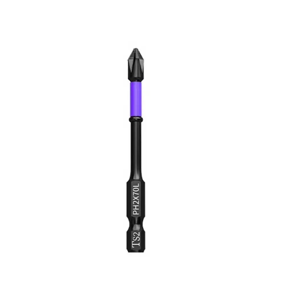 3PCS Non-slip PH2 Magnetic Batch Head Cross Screwdriver Impact Drill Bit 50/70/65/90mm Electric Tools For Electrician Power Tool