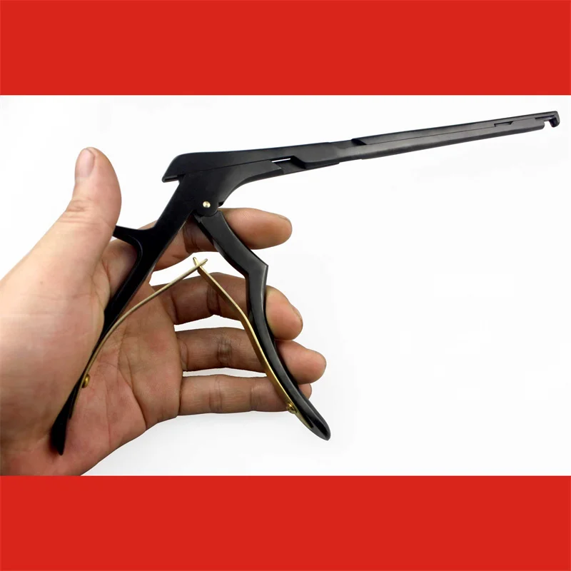 Admiralty Medical Black Laminator Rongeur Lower Mouth Gun Type Anti-oral Laminator Bone Scissors Extraoral Spinal Orthopedic Ins
