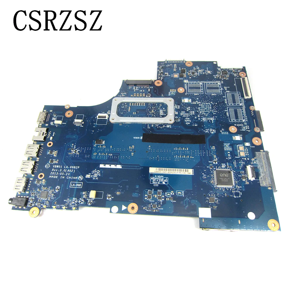 Placa base para portátil Dell inspiron 3537 5537, con i5-4200u, VBW01, LA-9982P, 100% probado