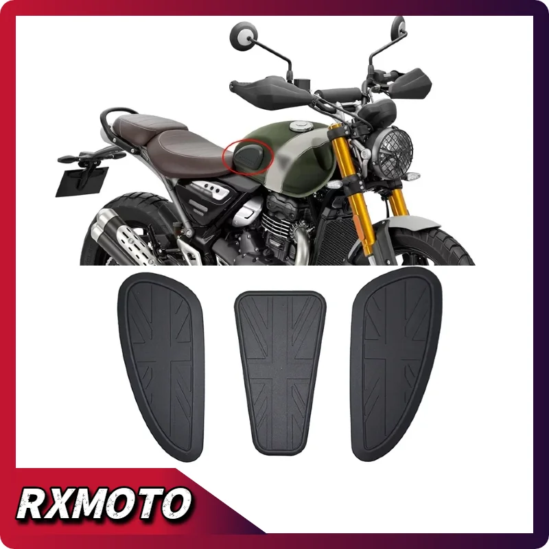 

Motorcycle Tank Side Sticker Tankpad for Speed 400 Scrambler 400x Scrambler400x Speed400 2024 2025
