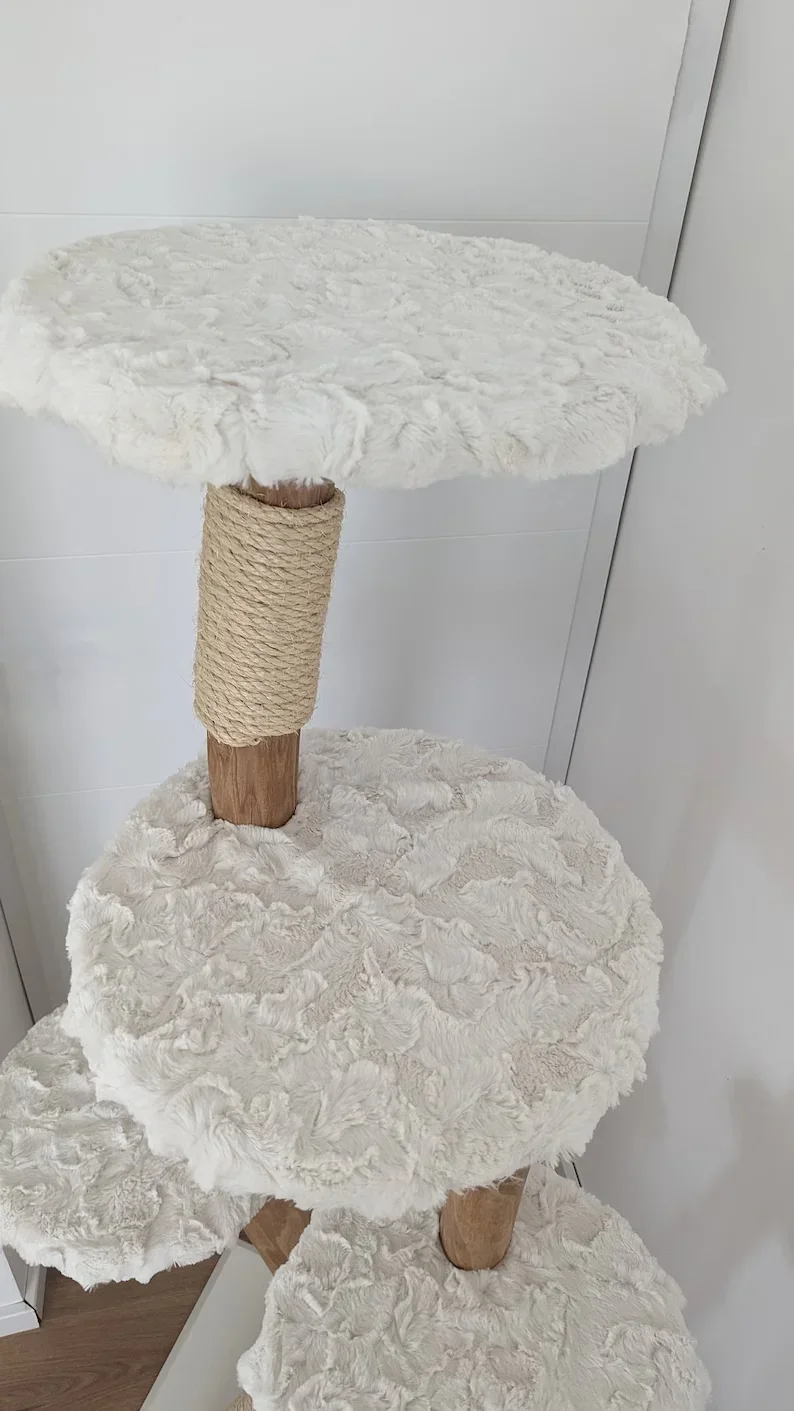 XIANGLONG Pet Supplies Furniture Cat Climbing Tree With Sisal Cat Trees House Scractcher Tower For Kitten Playing Cat Toy