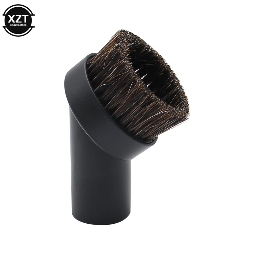 

Universal 32mm Horse Hair Mixed Round Cleaning Brush Head Vacuum Cleaner Accessories Tool Brushes With Converting Adapter