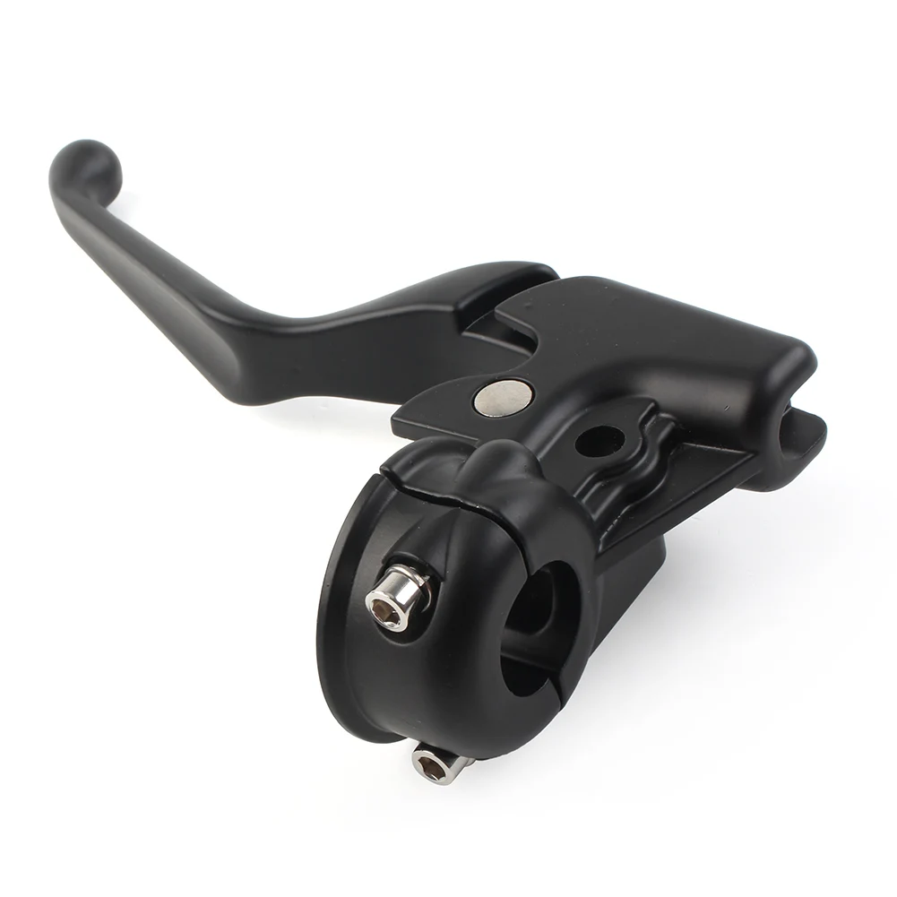 Aluminum Motorcycle Clutch Lever W/ Mount Bracket Black For Harley Davidson Dyna Sportster XL883 XL1200 X48 2008-2013