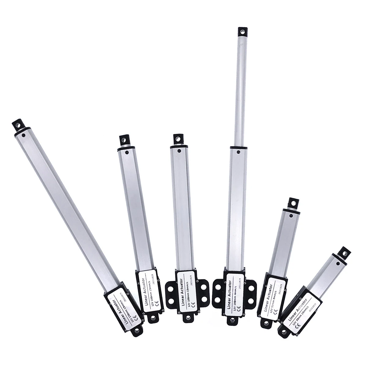 50mm DC 12V Mirco Electric Linear Actuator 30N/60N/100N/150N Motor Controller Mini Eectric Push Rod Putter