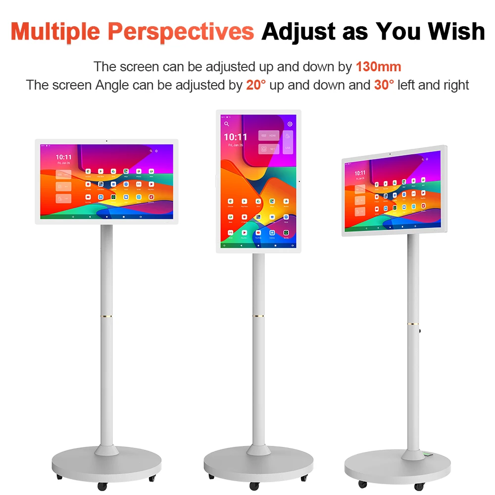 21.5-Inch Rotatable Screen Smart TV Wireless Screen Projection Live Streaming Smart TV Best-Selling Best Friend Machine