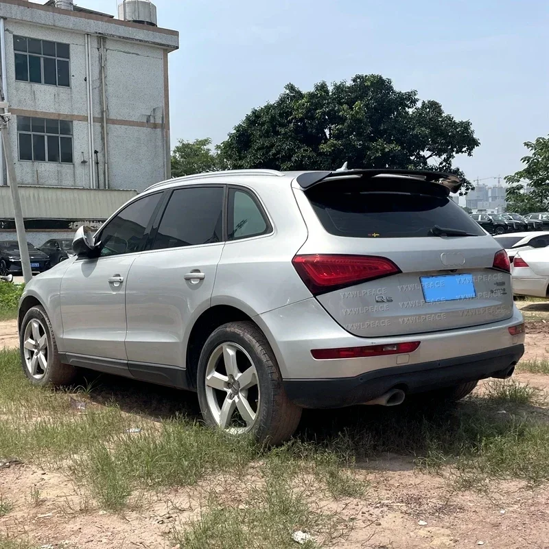 For Audi Q5 2010-2017 Roof Spoiler High Quality ABS Material Unpainted Color Rear Trunk Wing Body Kit Accessories
