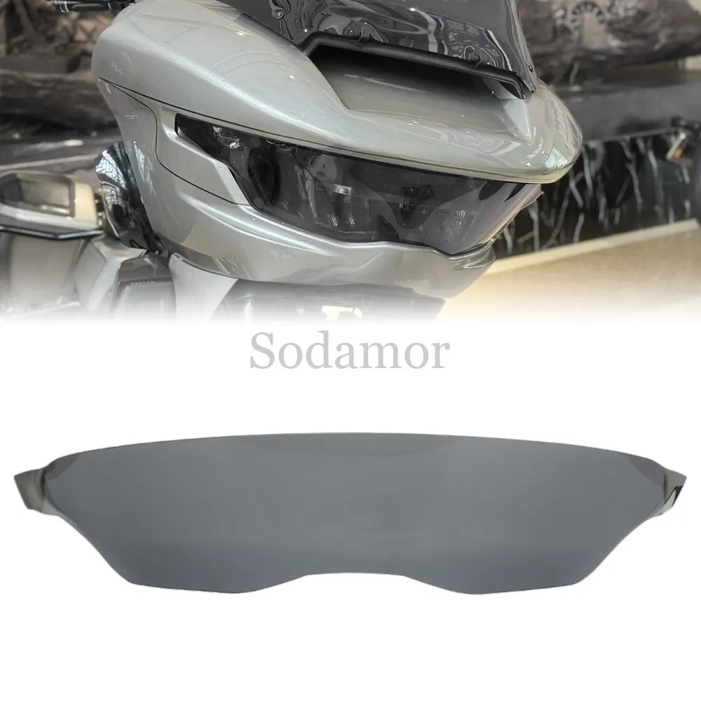 

Защитная накладка на фары Dark Smoke для Harley Road Glide CVO SE ST RR FLTRXSE FLTRX FLTRXSTSE FLTRXRRSE 2023-2025