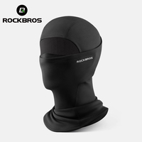 ROCKBROS New Winter Fleece Warm Balaclava MTB Road Bike Cycling Full Face Mask Breathable Winderproof Ski Mask Motorcycle Outdoo