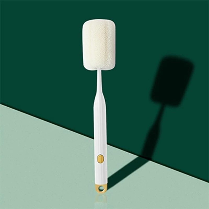 Baby Bottle Brush Cleaner Water Bottle Coffee Tea Glass Cup Brushes with Long Handle Soft Sponge Scrubber Kitchen Cleaning B95B