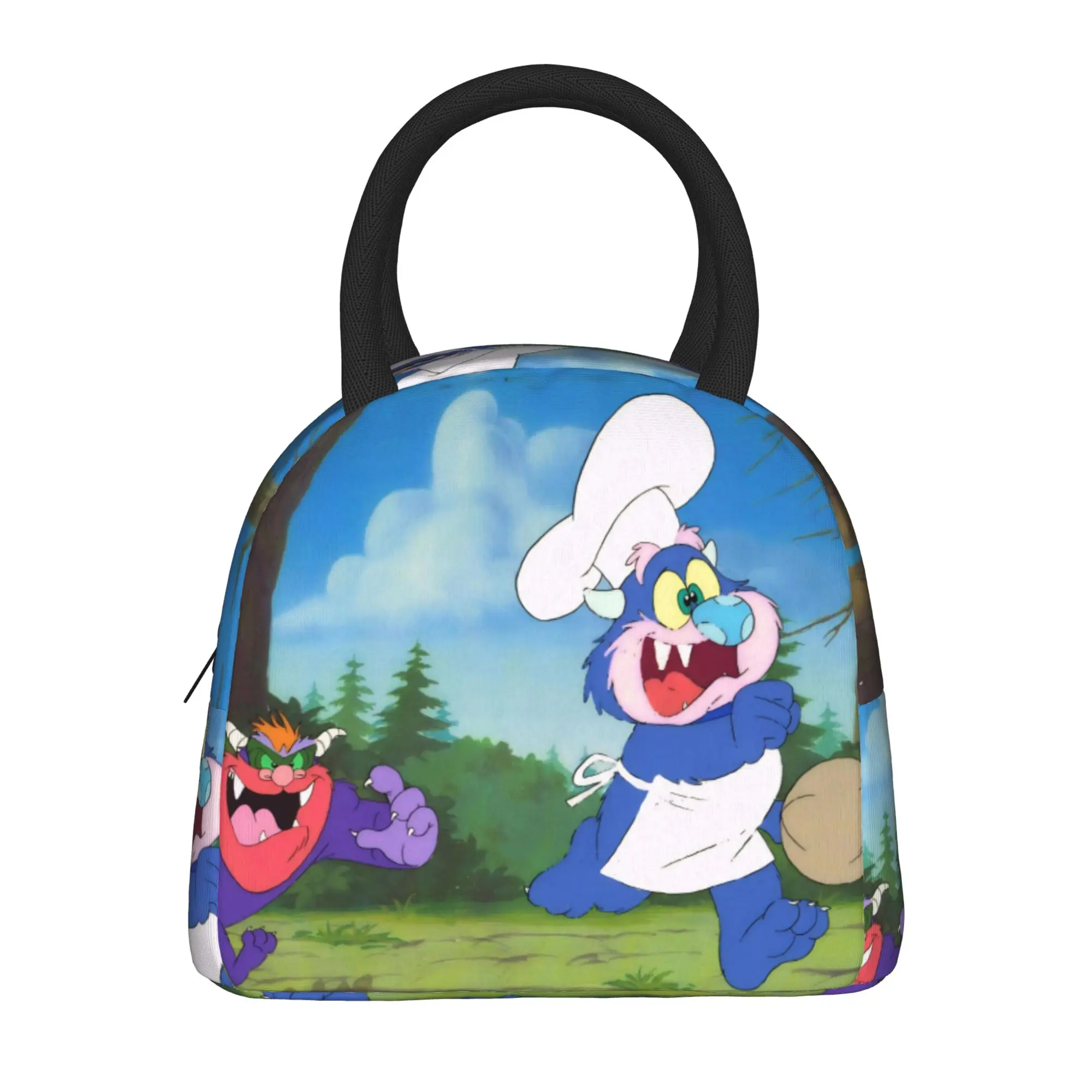 My Pet Monsters Cartoon Thermal Insulated Lunch Bag for Office  Portable Food Bag Men Women Thermal Cooler Lunch Boxes