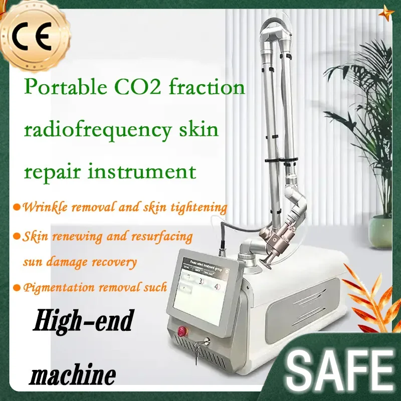 

Factory Custom Co2 Fractional L aser Ce Portable Household Skin Rejuvenation Scar Removal Wrinkle Scar Removal Carbon Peeling