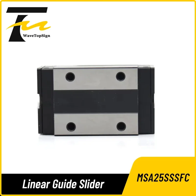 PMI Linear Guide Slider MSA25SSSFC Slider use for CO2 Laser Machine & Linear Rail CNC Diy Parts