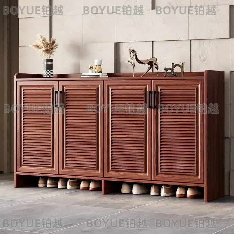 for Honeycomb Aluminum Alloy Shoe Cabinet Outdoor Home Door Modern Simple Villa Waterproof Sunscreen Large Storage Cabinet