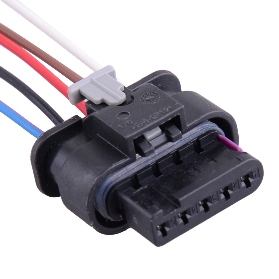 DWCX Car 5 pin Mass Air Flow Sensor MAF Harness Pigtail Connector Cable Fit for Audi A6 A4 Volkswagen Jetta 4F0973705