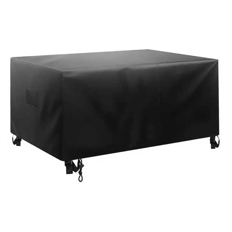 Protective cover for patio furniture, garden furniture made of 420D Oxford fabric, waterproof square patio table covers with ventilation for all weather conditions, tarpaulin (320 x 320 x 81 cm) view 2