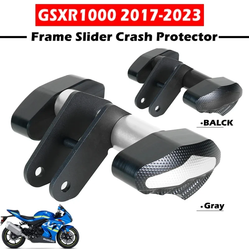 Motorcycle Frame Slider Crash Protector Crash Bar Engine Guard Rail for SUZUKI GSXR1000 2017-2023 Hayabusa