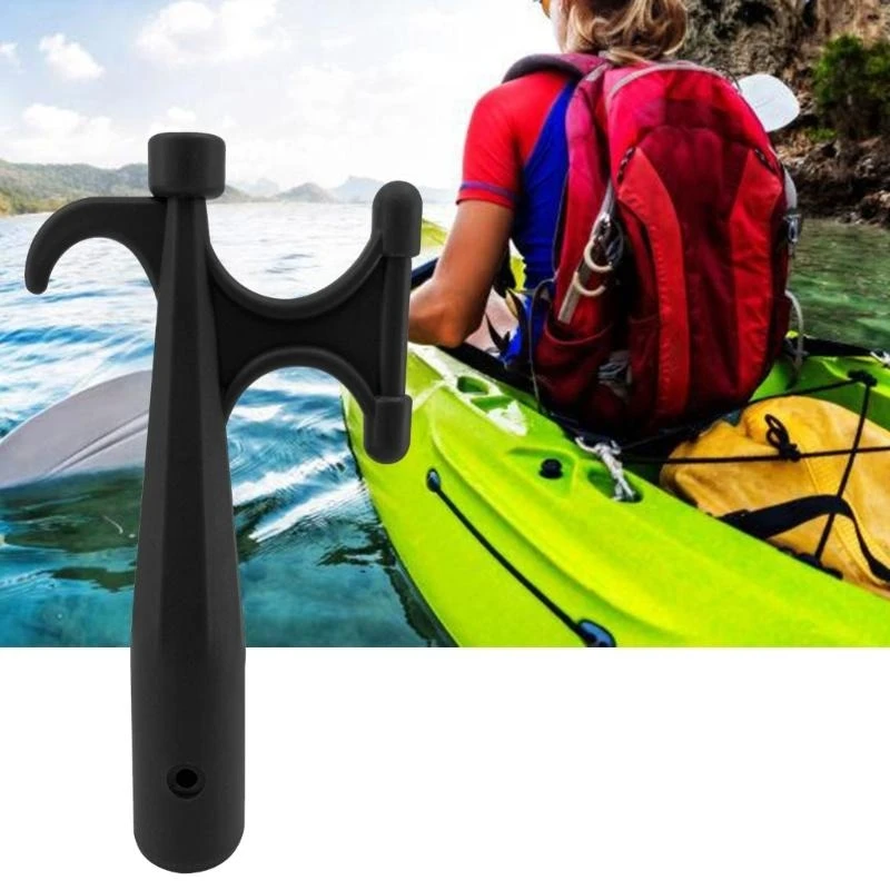 Q39E Nylons Mooring Boats Hook Head Replacement Top Marine Kayaks  Dinghies Hook Head Top Boats Hook End Head for 1in Tube/Pipe