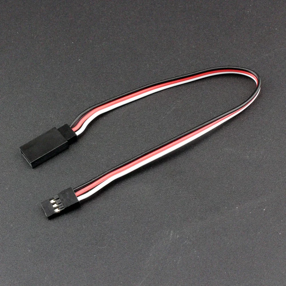 10Pcs 60/100/200/300/600/900mm Servo Extension Lead Wire Cable For RC Futaba JR Male to Female -B116