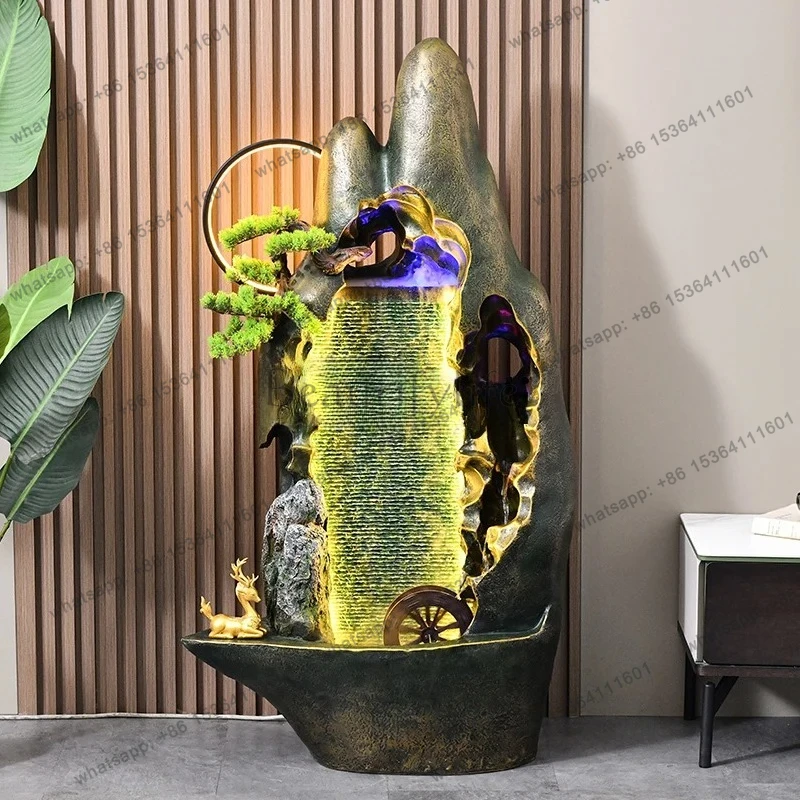 Office ornament floor decoration living room desktop rockery flowing water fountain circulation landscape